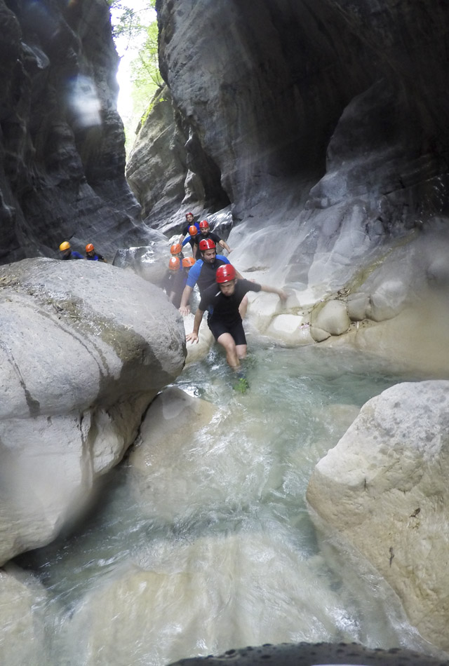 Canyoning nelle Gole del Raganello